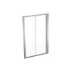 geberit geo posuvne dvere 120x190 cm sklo transparent ram stribrita