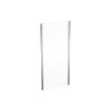 90geberit geo bocni stena sprchy 90x190 cm sklo transparent ram stribrita