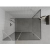 MEXEN/S - ROMA sprchový kout 110x70, grafit, chrom 854-110-070-01-40