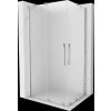 MEXEN/S - Velar Duo sprchový kout, posuvné dveře 100 x 90, dekor, chrom 871-100-090-32-01