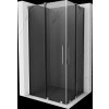 MEXEN/S - Velar Duo sprchový kout, posuvné dveře 100 x 90, grafit, chrom 871-100-090-42-01
