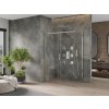 MEXEN/S - OMEGA sprchový kout 160x80, transparent, chrom 825-160-080-01-00
