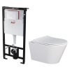 ALCA Sádromodul - předstěnový instalační systém bez tlačítka + WC MYJOYS MY1 + SEDÁTKO AM101/1120 X MY1