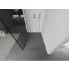 MEXEN/S - Kioto L Sprchová zástěna WALK-IN 80 x 200, černý vzor, chrom 800-080-103-01-78