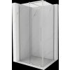 MEXEN/S - Velar sprchový kout, posuvné dveře 90 x 70, transparent, nikl kartáčovaná 871-090-070-01-97