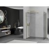 MEXEN/S - Kioto Sprchová zástěna WALK-IN 85 x 70, transparent, zlatá 800-085-202-50-00-070