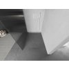 MEXEN/S - Kioto Sprchová zástěna WALK-IN 120 x 200, proužky 8 mm, bílá 800-120-101-20-09