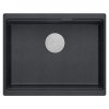 Quadron - Granitový dřez Logan 100 Black Metallic Měď HQJ6045U8_PVDC1_U