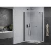 MEXEN/S - Pretoria sprchový kout 100 x110, transparent, černá + sprchová vanička včetně sifonu 852-100-110-70-00-4010B