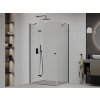 MEXEN/S - ROMA sprchový kout 90x100, transparent, černá 854-090-100-70-00