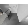MEXEN/S - Kioto+ L Sprchová zástěna WALK-IN s poličkou a držákem ručníků 100 x 200, transparent/dekor, chrom 800-100-123-01-35