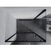 MEXEN/S - APIA sprchový kout 100x90, transparent, černá 840-100-090-70-00