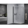 MEXEN/S - Pretoria sprchový kout 100x90, transparent, černá + sprchová vanička včetně sifonu 852-100-090-70-00-4010B