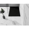 MEXEN/S - Stone+ obdélníková sprchová vanička 110 x 80, černá, mřížka černá 44708011-B