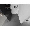 MEXEN/S - Kioto L Sprchová zástěna WALK-IN 110 x 200, grafit, černá 800-110-103-70-40
