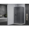 MEXEN/S - Pretoria sprchový kout 70x100, grafit, chrom + sprchová vanička včetně sifonu 852-070-100-01-40-4010