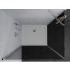 MEXEN/S - Pretoria sprchový kout 70x100, grafit, chrom + sprchová vanička včetně sifonu 852-070-100-01-40-4010