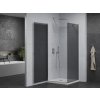 MEXEN/S - Pretoria sprchový kout 70x70, grafit , chrom + sprchová vanička včetně sifonu 852-070-070-01-40-4010