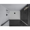 MEXEN/S - PRETORIA duo sprchový kout 80 x 70, transparent, černý + vanička včetně sifonu 852-080-070-70-02-4010B