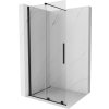 MEXEN/S - Velar posuvné sprchové dveře Walk-in 90, transparent, černá 871-090-000-03-70