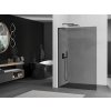 MEXEN/S - Kioto L Sprchová zástěna WALK-IN 100 x 200, grafit, černá 800-100-103-70-40