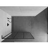 MEXEN/S - Kioto L Sprchová zástěna WALK-IN 100 x 200, černý vzor, černá 800-100-103-70-77