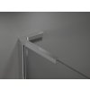 MEXEN/S - Kioto L Sprchová zástěna WALK-IN 100 x 200, transparent/dekor, chrom 800-100-103-01-35