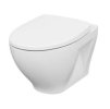 CERSANIT - SET ZÁVĚSNÁ WC MÍSA MODUO CLEANON + WC SEDÁTKO K701-262