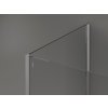 MEXEN/S - Kioto Sprchová zástěna WALK-IN 110 x 110 x 30, černý vzor, chrom 800-110-110-221-01-70-030