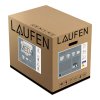 LAUFEN MEDA - závěsné WC COMBI PACK, Silent flush, rimless, hluboké splachování. Obsahuje závěsné WC rimless advanced compact, sedátko s poklopem se zpomalovacím systémem a sadu zvukově izolačních podložek mezi WC a stěnu (H8661130000001)