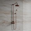 OMNIRES - ARMANCE termostatický sprchový sloup měď retro /ORB/ AM5244-6ORB