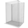 MEXEN/S - Kioto Sprchová zástěna WALK-IN 125 x 95 x 40, transparent, chrom 800-125-095-221-01-00-040