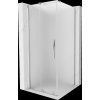 MEXEN/S - Velar sprchový kout, posuvné dveře 100 x 100, dekor, chrom 871-100-100-31-01