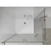MEXEN/S - Lima Duo sprchový kout 80x70, transparent, chrom +vanička se sifonem 856-080-070-01-02-4010