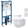 JIKA předstěnový instalační systém bez tlačítka + WC CERSANIT VIRGO CLEANON + SEDÁTKO H895652 X ME1