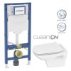 GEBERIT Duofix bez tlačítka + WC CERSANIT CLEANON CARINA + SEDÁTKO 111.300.00.6 CA3