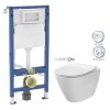 GEBERIT DuofixBasic bez tlačítka + WC CERSANIT CLEANON CITY 458.103.00.2 X CI1