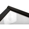REA/S - Sprchová kabina Hugo Black 100x80 KPL-45224