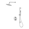 CERSANIT - SET B552 PODOMÍTKOVÝ SE SPRCHOVOU TERMOSTATICKOU BATERIÍ ZEN, CHROM S952-032