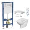 GEBERIT DuofixBasic bez tlačítka + WC CERSANIT CLEANON PARVA + SEDÁTKO 458.103.00.2 X PA2