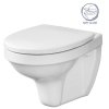GEBERIT DuofixBasic s bílým tlačítkem DELTA50 + WC CERSANIT DELFI + SOFT SEDÁTKO 458.103.00.2 50BI DE2