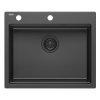 Quadron - Granitový dřez KURT 110 WORKSTATION Black ZLE-09600