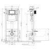 CERSANIT - Set C26 AQUA 50 MECH QF WHB VIRGO CO DUR SC EO S701-805
