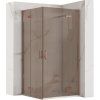 REA/S - Sprchová kabina Hugo Double 80x100 Copper Brush KPL-K6973