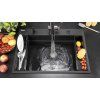 DEANTE - Magnetic kuchyňská baterie s elastickou výpustí - 2 typy proudu titan BRM_D72M