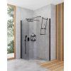 DEANTE - Kerria plus černá - Sprchová stěna / walk - in, systém Kerria Plus, 80 cm KTS_N38P