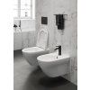 CERSANIT - SET B331 WC mísa LARGA OVAL Cleanon + sedátko SLIM S701-472