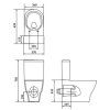CERSANIT - Sada 633 WC COMPACT ZEN 10/020 FBTW CO TS SLIM DUR ANTI SC EO VIRTUAL K100-395
