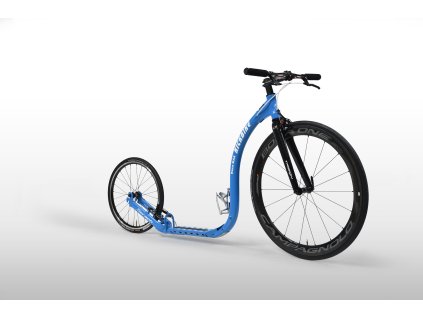 Kickbike Seraph - leštěný hliník