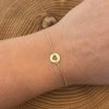 ZLATÝ NÁRAMEK s minimalistickým přívěskem - srdíčko v kolečku | 14k zlato, 0,85g